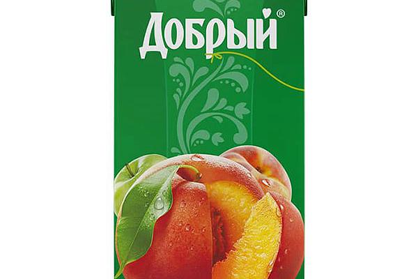  Нектар Добрый персик-яблоко 2 л в интернет-магазине продуктов с Преображенского рынка Apeti.ru
