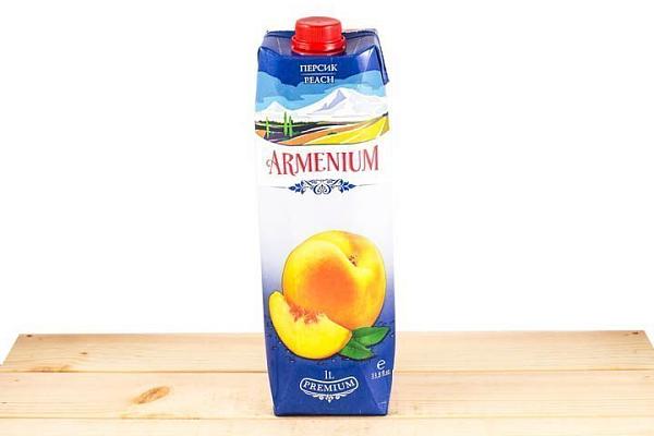  Нектар Armenium персик 1 л в интернет-магазине продуктов с Преображенского рынка Apeti.ru