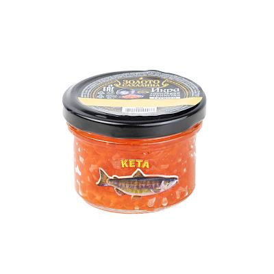  Красная икра кеты Золото Сахалина 90 г в интернет-магазине свежих фермерских продуктов Apeti.ru