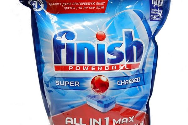  Таблетки для посудомоечных машин Finish Quantum Max 54 шт в интернет-магазине продуктов с Преображенского рынка Apeti.ru