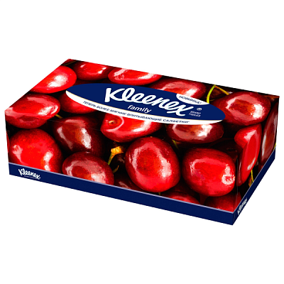  Салфетки в коробке Kleenex Фэмили 150шт в интернет-магазине свежих фермерских продуктов Apeti.ru