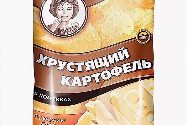  Чипсы Хрустящий картофель со вкусом сыра 160 г в интернет-магазине продуктов с Преображенского рынка Apeti.ru