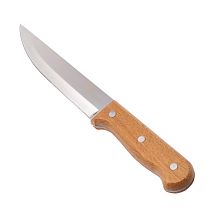 Нож кухонный с деревянной ручкой 1шт