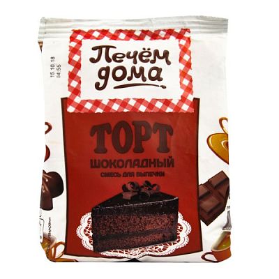 Смесь для выпечки Печем дома торт шоколадный 400 г