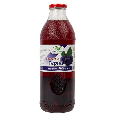 Компот MultiFood из терна 1000 г