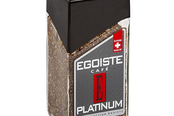  Кофе Egoiste Platinum сублимированный 100 г в интернет-магазине продуктов с Преображенского рынка Apeti.ru