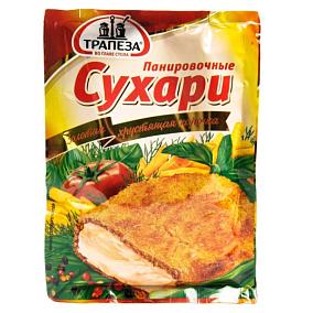  Сухари панировочные Трапеза 100 г в интернет-магазине продуктов с Преображенского рынка Apeti.ru
