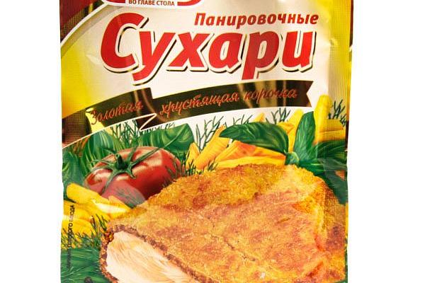  Сухари панировочные Трапеза 100 г в интернет-магазине продуктов с Преображенского рынка Apeti.ru