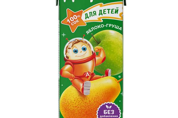  Сок Добрый яблоко груша 200 мл в интернет-магазине продуктов с Преображенского рынка Apeti.ru