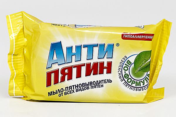  Мыло пятновыводитель Антипятин bio-формула 90 г в интернет-магазине продуктов с Преображенского рынка Apeti.ru