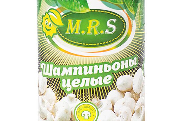  Шампиньоны M.R.S целые 400 г в интернет-магазине продуктов с Преображенского рынка Apeti.ru