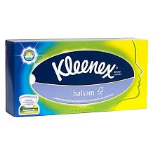 Салфетки в коробке Kleenex Balsam 72 шт