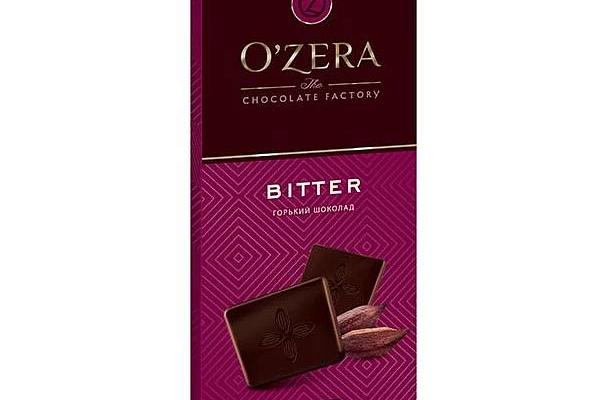  Шоколад O'Zera горький Bitter 77,7% какао 90 г в интернет-магазине продуктов с Преображенского рынка Apeti.ru