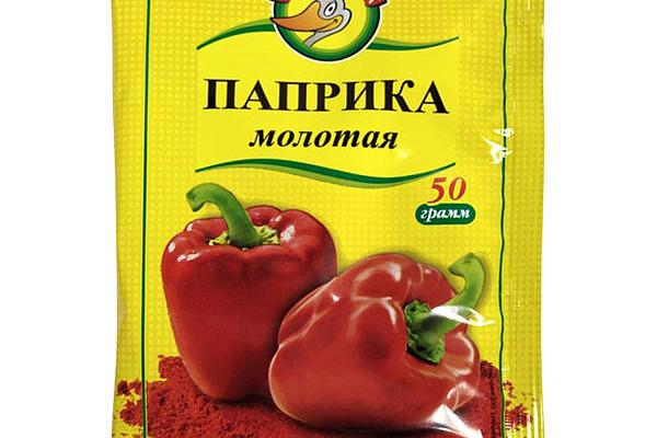  Паприка Мастер Дак молотая 50 г в интернет-магазине продуктов с Преображенского рынка Apeti.ru
