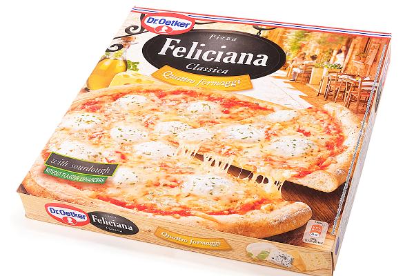  Пицца Feliciana четыре сыра 325 г в интернет-магазине продуктов с Преображенского рынка Apeti.ru
