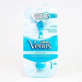  Бритва Gillette Venus с 2 сменными кассетами 1 шт в интернет-магазине свежих фермерских продуктов Apeti.ru
