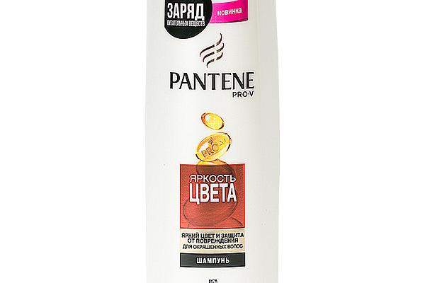  Шампунь Pantene Pro-V яркость цвета для окрашенных волос 400 мл в интернет-магазине продуктов с Преображенского рынка Apeti.ru