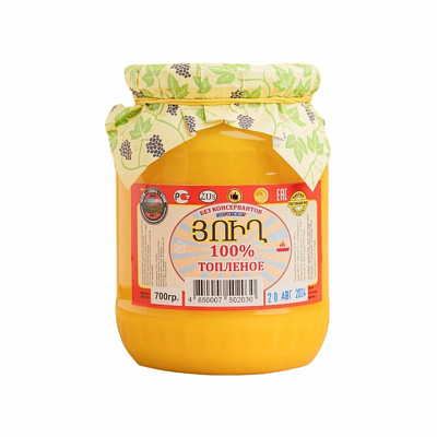  Масло топленое 700 г в интернет-магазине свежих фермерских продуктов Apeti.ru