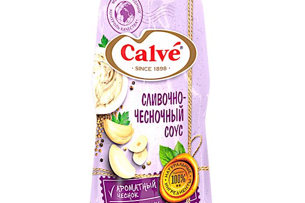  Соус Calve сливочно-чесночный 230 г в интернет-магазине продуктов с Преображенского рынка Apeti.ru
