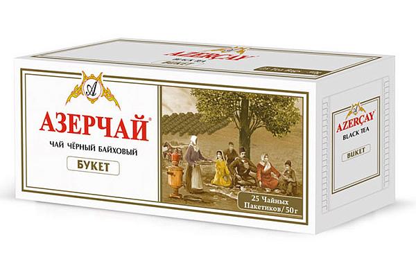  Чай черный Азерчай букет 25 пак в интернет-магазине продуктов с Преображенского рынка Apeti.ru