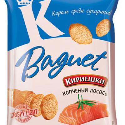  Сухарики Кириешки копченый лосось 50 г в интернет-магазине свежих фермерских продуктов Apeti.ru