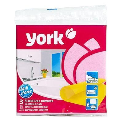 Салфетка для уборки York 35*35 см 3 шт в Apeti.ru Салфетка для уборки York 35*35 см 3 шт в интернет-магазине свежих фермерских продуктов Apeti.ru