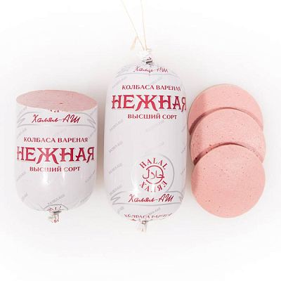 Колбаса вареная Халял Аш нежная 1 кг