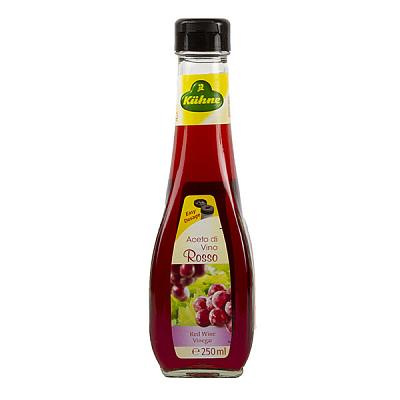  Уксус Kuhne 6% красное вино 250 мл в интернет-магазине свежих фермерских продуктов Apeti.ru