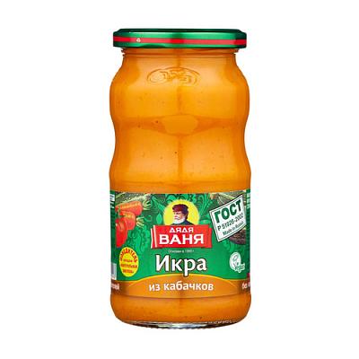  Икра Дядя Ваня из кабачков, 460г в интернет-магазине свежих фермерских продуктов Apeti.ru