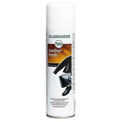  Аэрозоль краска для гладкой кожи Salamander leather fresh черный 250 мл в интернет-магазине свежих фермерских продуктов Apeti.ru