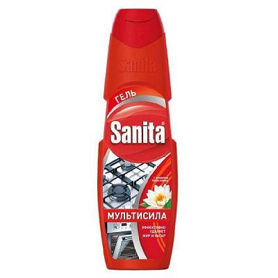  Гель для удаления жира и нагара Sanita Антижир Мультисила белый лотос 500 мл в интернет-магазине свежих фермерских продуктов Apeti.ru