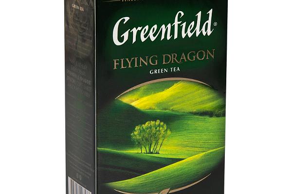  Чай зеленый Greenfield Flying Dragon 100 г в интернет-магазине продуктов с Преображенского рынка Apeti.ru