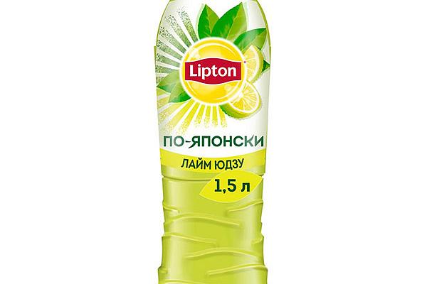  Чай Lipton холодный лайм юдзу 1,5 л в интернет-магазине продуктов с Преображенского рынка Apeti.ru