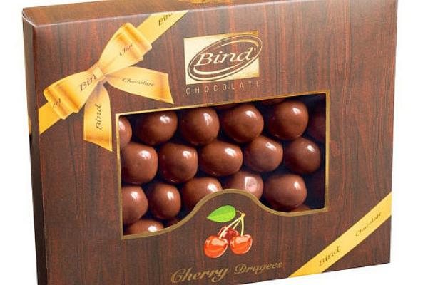  Шоколадное драже Bind Chocolate Вишня в молочном шоколаде 100 г в интернет-магазине продуктов с Преображенского рынка Apeti.ru
