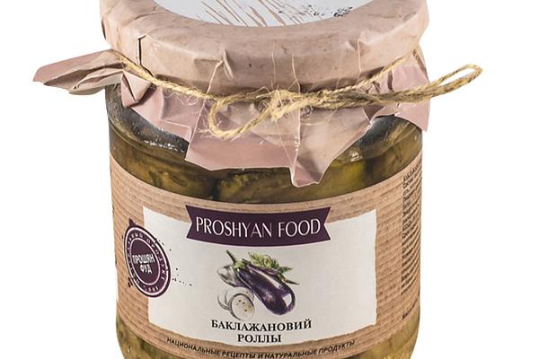  Роллы баклажановые Proshyan Food 420 г в интернет-магазине продуктов с Преображенского рынка Apeti.ru