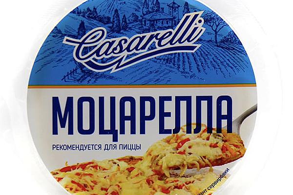  Сыр Casarelli Моцарелла 400 г в интернет-магазине продуктов с Преображенского рынка Apeti.ru