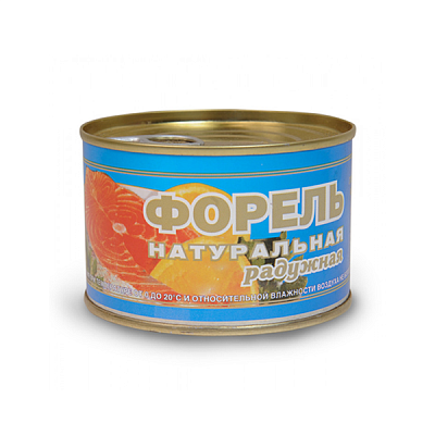 Форель радужная "Устькамчатрыба" натуральная 250 г