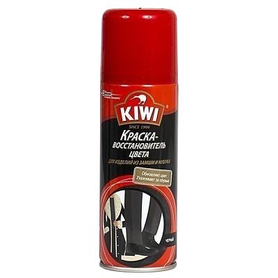  Краска-восстановитель цвета Kiwi для замши и нубука черный 200 мл в интернет-магазине свежих фермерских продуктов Apeti.ru