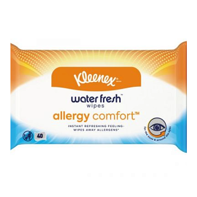 Салфетки влажные Kleenex Allergy Comfort 40 шт в интернет-магазине свежих фермерских продуктов Apeti.ru