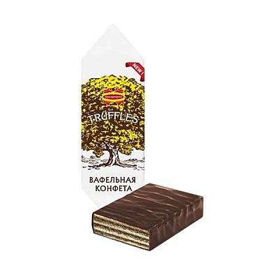  Конфеты Трюфельные вафельные, КФ Коммунарка 250 г 