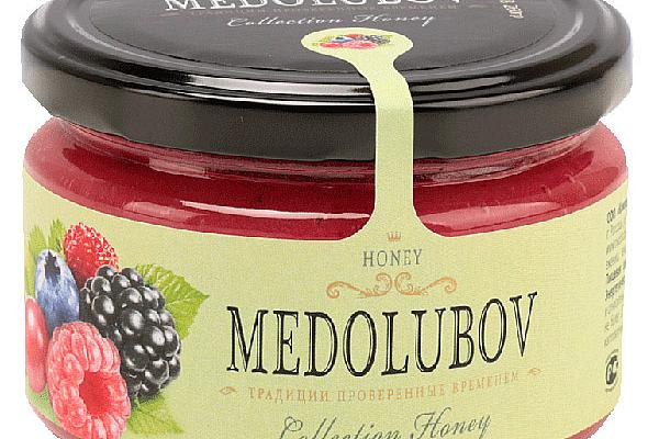  Крем-мед Medolubov лесные ягоды 250 мл в интернет-магазине продуктов с Преображенского рынка Apeti.ru