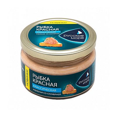 Паста рыбная "Рыбка красная" классическая со скумбрией 180 г