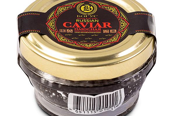  Черная икра Паюсная осетровых Caviar Bogus 40 г в интернет-магазине продуктов с Преображенского рынка Apeti.ru