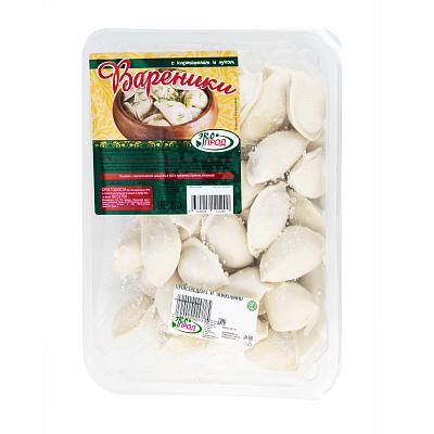  Вареники с картофелем и луком ЭкоПрод, 800 гр в интернет-магазине свежих фермерских продуктов Apeti.ru