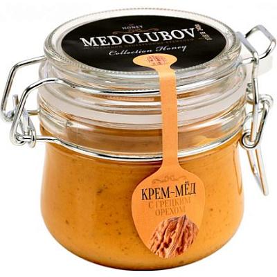  Крем-мед Medolubov с грецким орехом бугель 250 мл в интернет-магазине свежих фермерских продуктов Apeti.ru