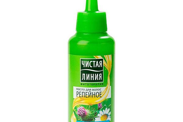  Масло для волос Чистая Линия Репейное с ромашкой 110 мл в интернет-магазине продуктов с Преображенского рынка Apeti.ru