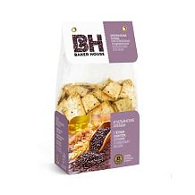 Хлебцы Baker House с кунжутом, отрубями 250 г