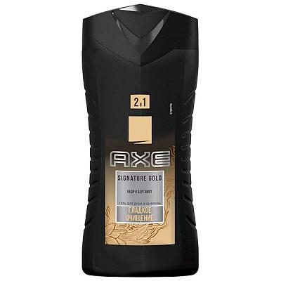 Гель для душа и шампунь AXE 2 в 1 signature gold гладкое очищение 250 мл в интернет-магазине свежих фермерских продуктов Apeti.ru