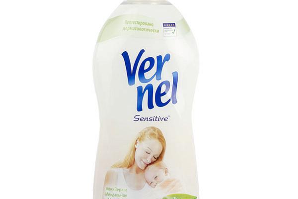  Кондиционер для белья Vernel Sensetive алоэ вера и миндальное молочко 1,82 л в интернет-магазине продуктов с Преображенского рынка Apeti.ru