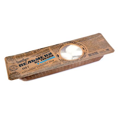 Пельмени Четверг из трески с палтусом 450 г